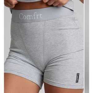 Comfrt Ribbed Contour Boxer Slate XS New With Tags‎